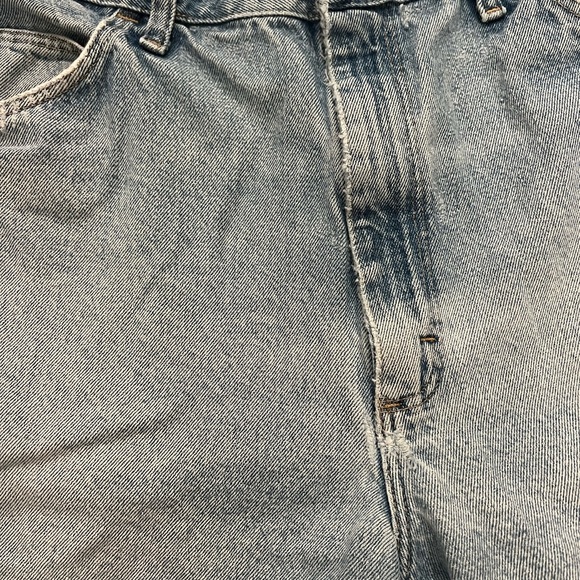 Men’s distressed wrangler denim short 90s 36 - Picture 4 of 9